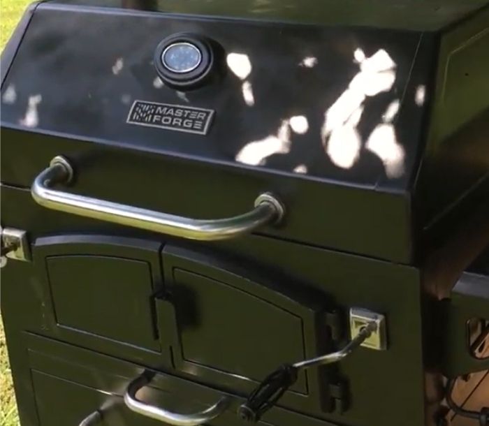gas grill to smoker conversion