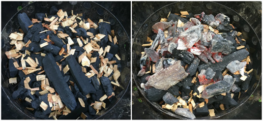 How to keep a charcoal smoker going overnight